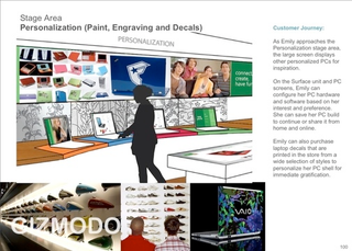 Illustration for article titled Leak: Inside the Microsoft Store With Wall-Sized Screens and the Answers Bar
